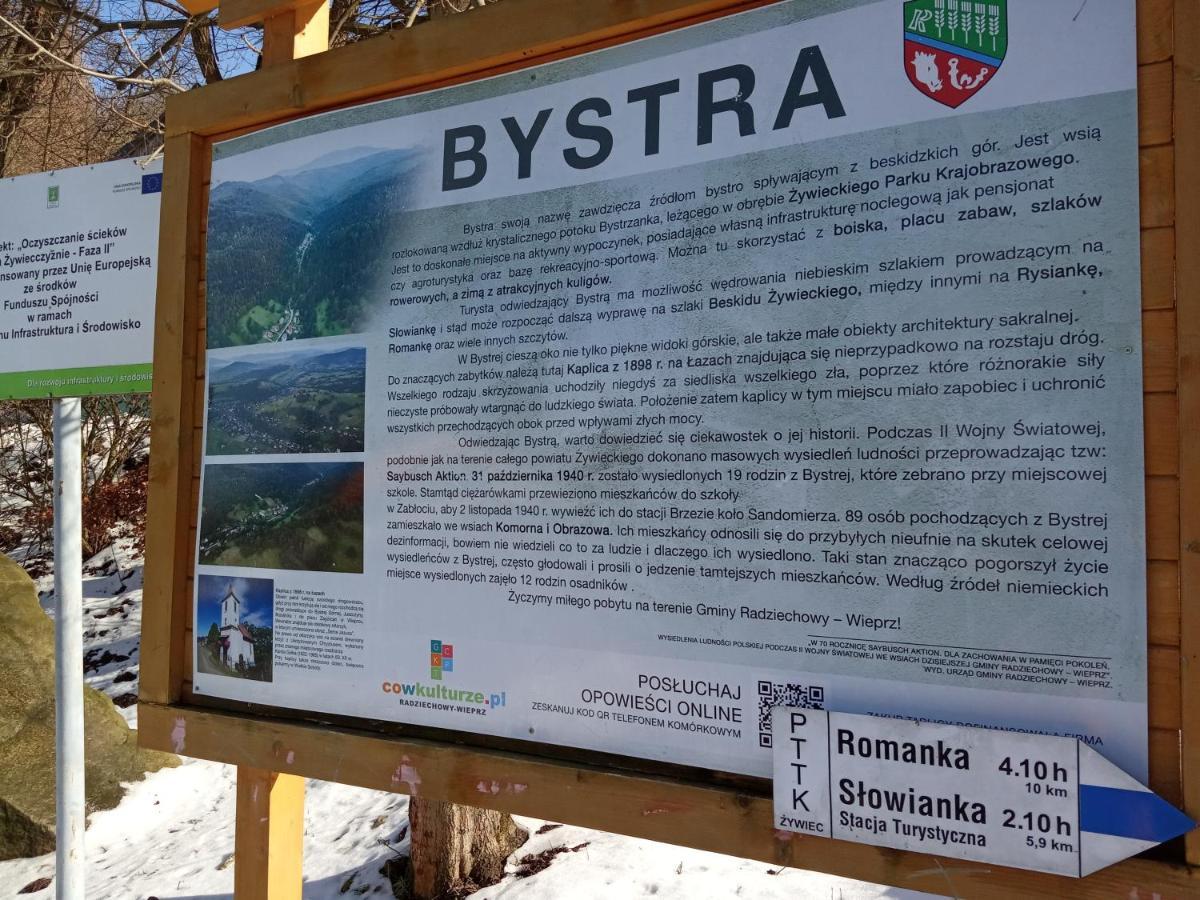 Dom W Gorach Przy Szlaku Villa Bystra  ภายนอก รูปภาพ