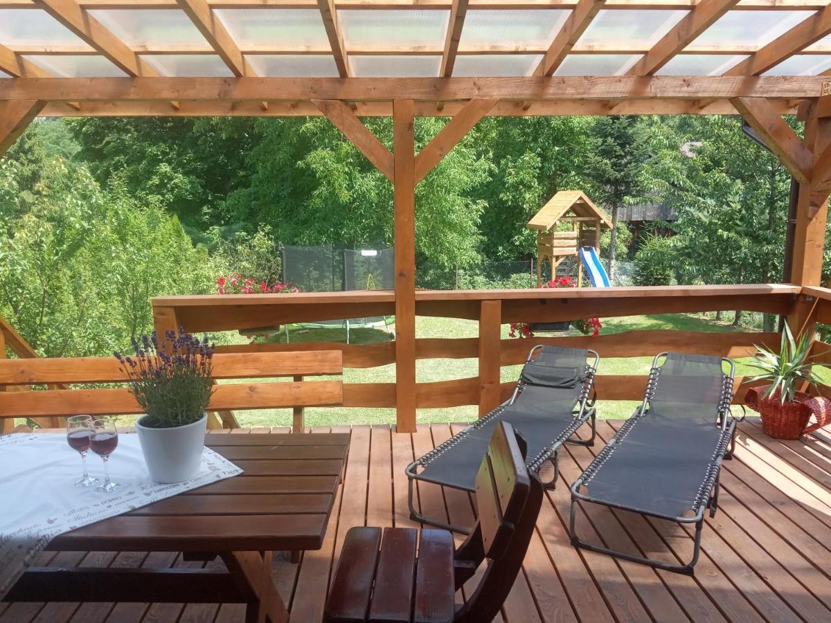 Dom W Gorach Przy Szlaku Villa Bystra  ภายนอก รูปภาพ
