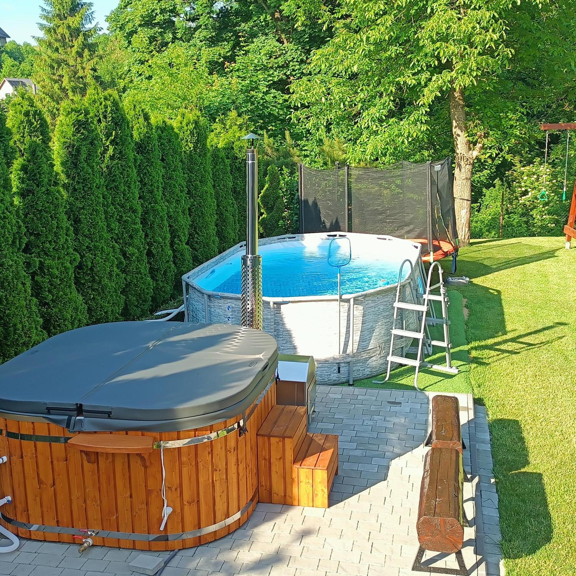 Dom W Gorach Przy Szlaku Villa Bystra  ภายนอก รูปภาพ